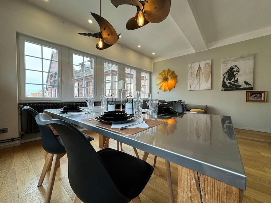 L'Arsenal - Appartement Centre Ville - Poche Commerces & Restaurant - 6 P سليستا المظهر الخارجي الصورة