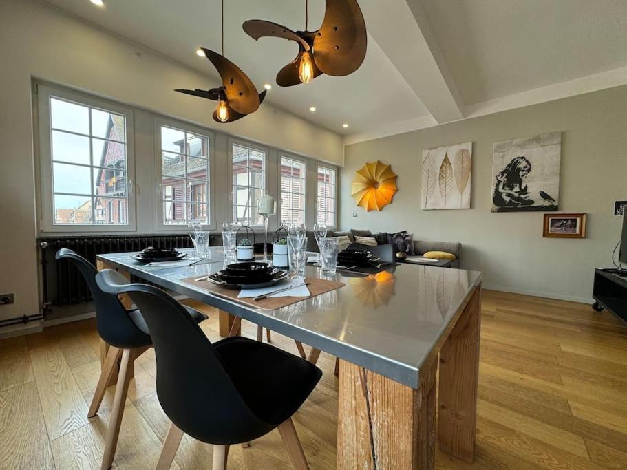 L'Arsenal - Appartement Centre Ville - Poche Commerces & Restaurant - 6 P سليستا المظهر الخارجي الصورة