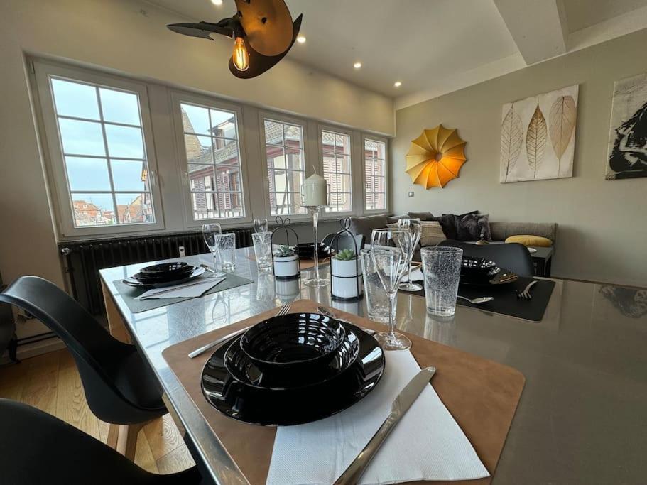L'Arsenal - Appartement Centre Ville - Poche Commerces & Restaurant - 6 P سليستا المظهر الخارجي الصورة